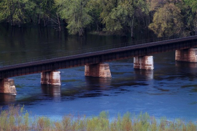 Railroad Tracks River