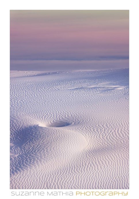 1Susan Mathia White Sands subtle and delicate