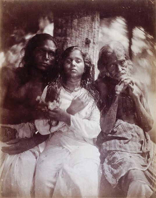Copy of Kalutra peasants 1878 by Julia Margaret Cameron